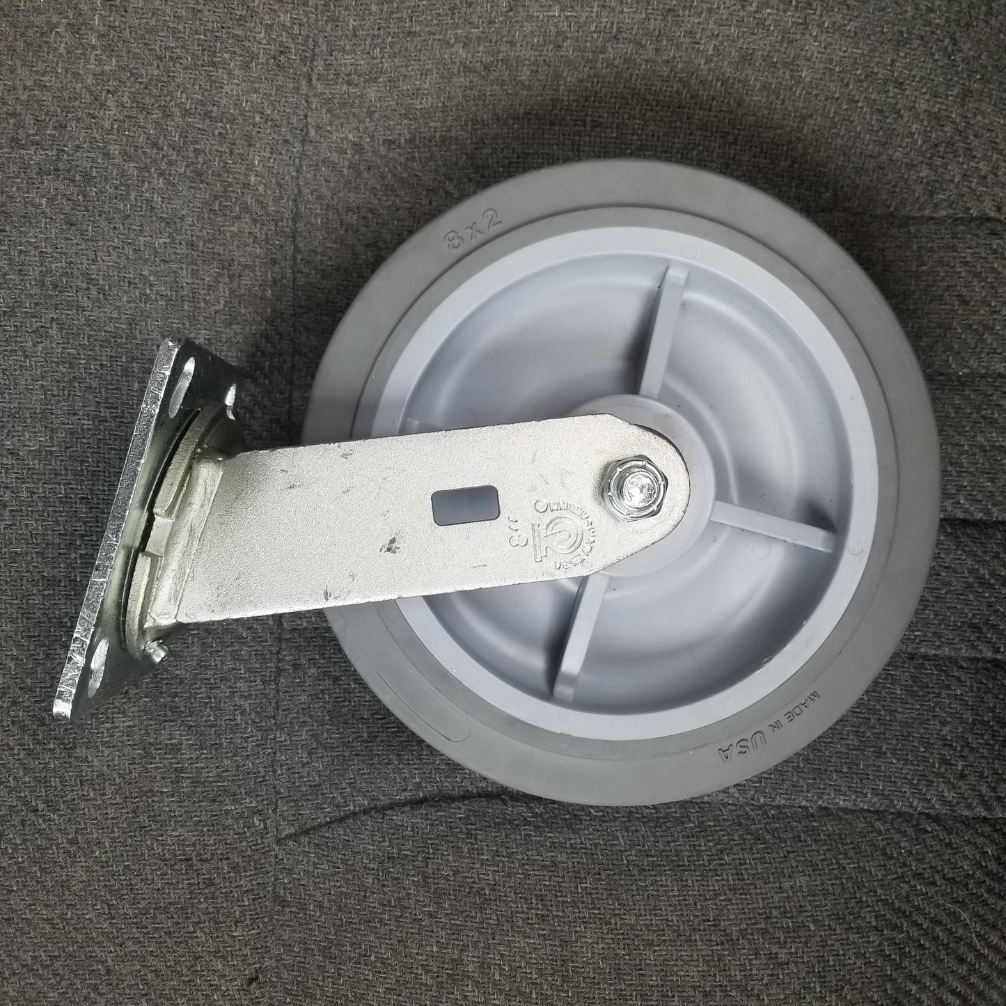 8" x 2" Non Marking Swivel Caster (MC82S-TPR9)