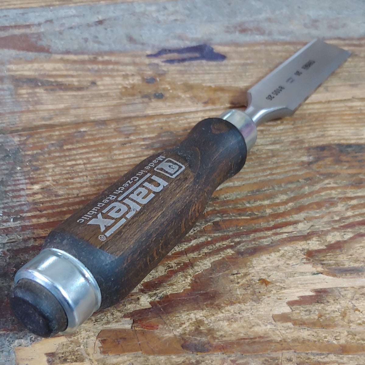 Narex 6pc Standard Bevel Edge Chisel Set w/ Wooden Box (6mm, 10mm, 12mm, 16mm, 20mm, 26mm) (853053)