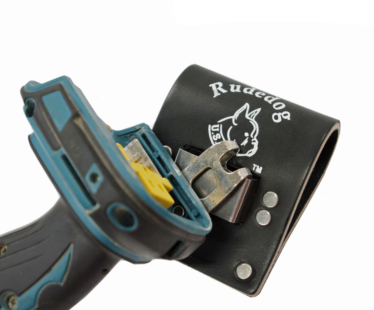 Rudedog US-Made Black Leather Impact / Tape Holder (3015)