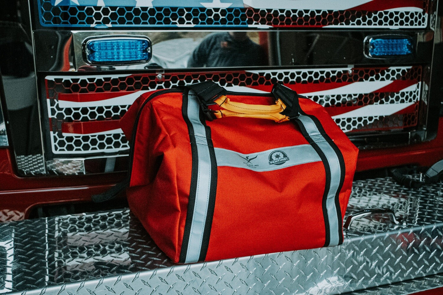 Atlas 46 Sentinel Emergency Solutions Square JL Tool Bag (OEM-SES-WMTB-RD)