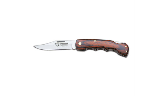 Cudeman Contoured Handle Folding Pocket Knife (335-R)