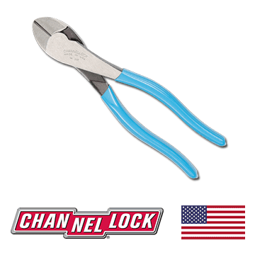 8" Channellock Diagonal Lap Joint Pliers (338-C)