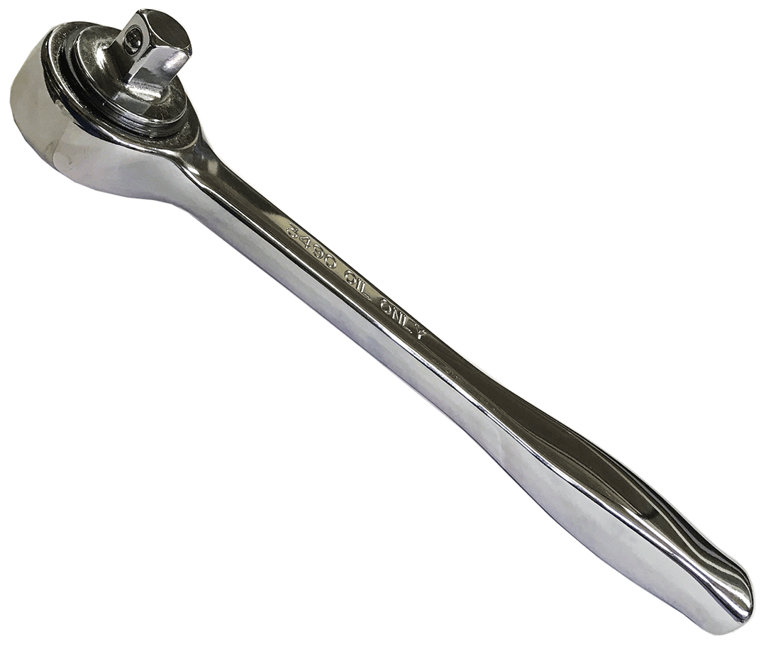 3/8" Drive 7-1/32" Premium Double Pawl Wright Ratchet #3490 (3490WR)