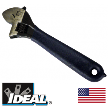 Ideal 6" Adjustable Wrench w/ Grip (35-019)