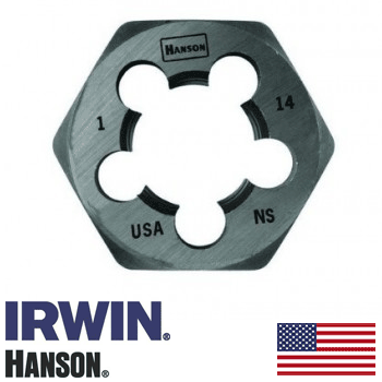 Irwin 7/16" x 20NS Hexagon Die (6540)