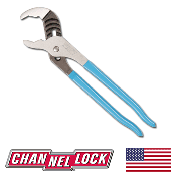 Channellock 12" Multi-Purpose Pump Curved Jaw Pliers #442 (442)