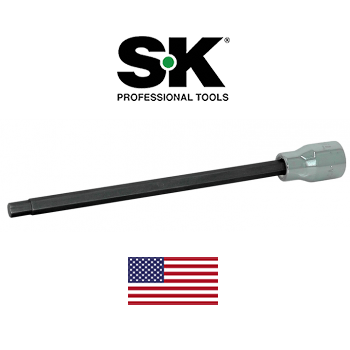 Bit Socket Chrome 3/8 Drive Hex Long 5/32" (SK45905)