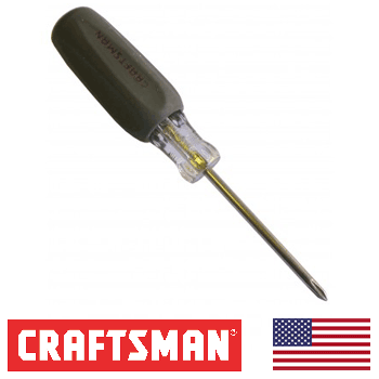Craftsman #0 Phillips Cushion-Grip Screwdriver (47160)