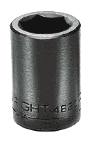 1/2" Wright 1" - 6 Point Standard Impact Socket (4832)
