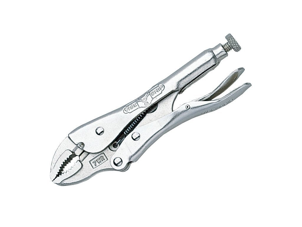 The Original 4" Vise-Grip Curved-Jaw Locking Pliers w/ Wire Cutter (4WR)