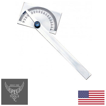 PEC Rectangular Head Protractor 5170 Name Removed 2nd (5170c)