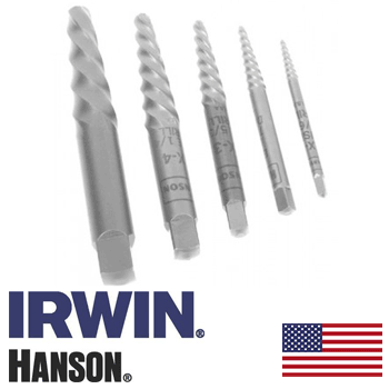 Spiral Flute Screw Extractor Set 1-5 (53535)