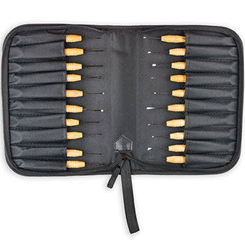 Wood Carvers Mastercarver Mico Tool Set Wallet - 20 Tools (542980