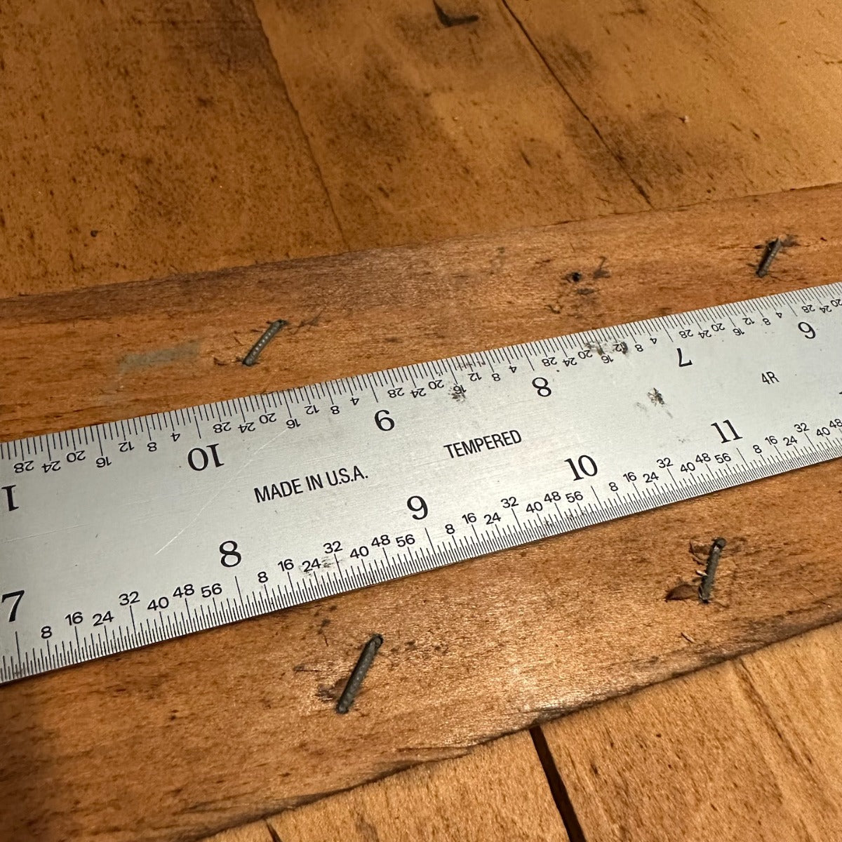 PEC 18" 4R Rigid Tempered Rule (32nds/64ths & 8ths/16ths) w/ Blemish (780045)