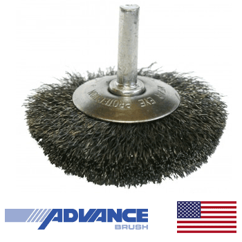 2 1/2" Mounted Flared Cup Brush (82858)