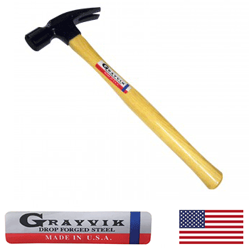 Vaughan 2nd / Grayvik 24 oz Mill Face Rip Hammer (90079)