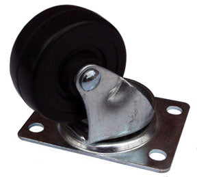 2 1/2 Rubber Tire Casters Swivel (CW4-21-2S)