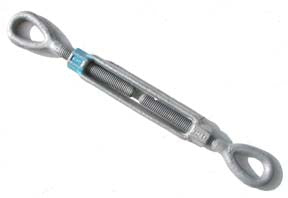 Galvanized Turnbuckle Eye & Eye 3/4 x 9" (GT349)