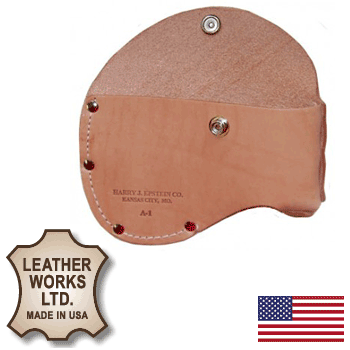 US Made Leather Camp Axe Sheath for 1 1/4 lb Camp Axe (A1)