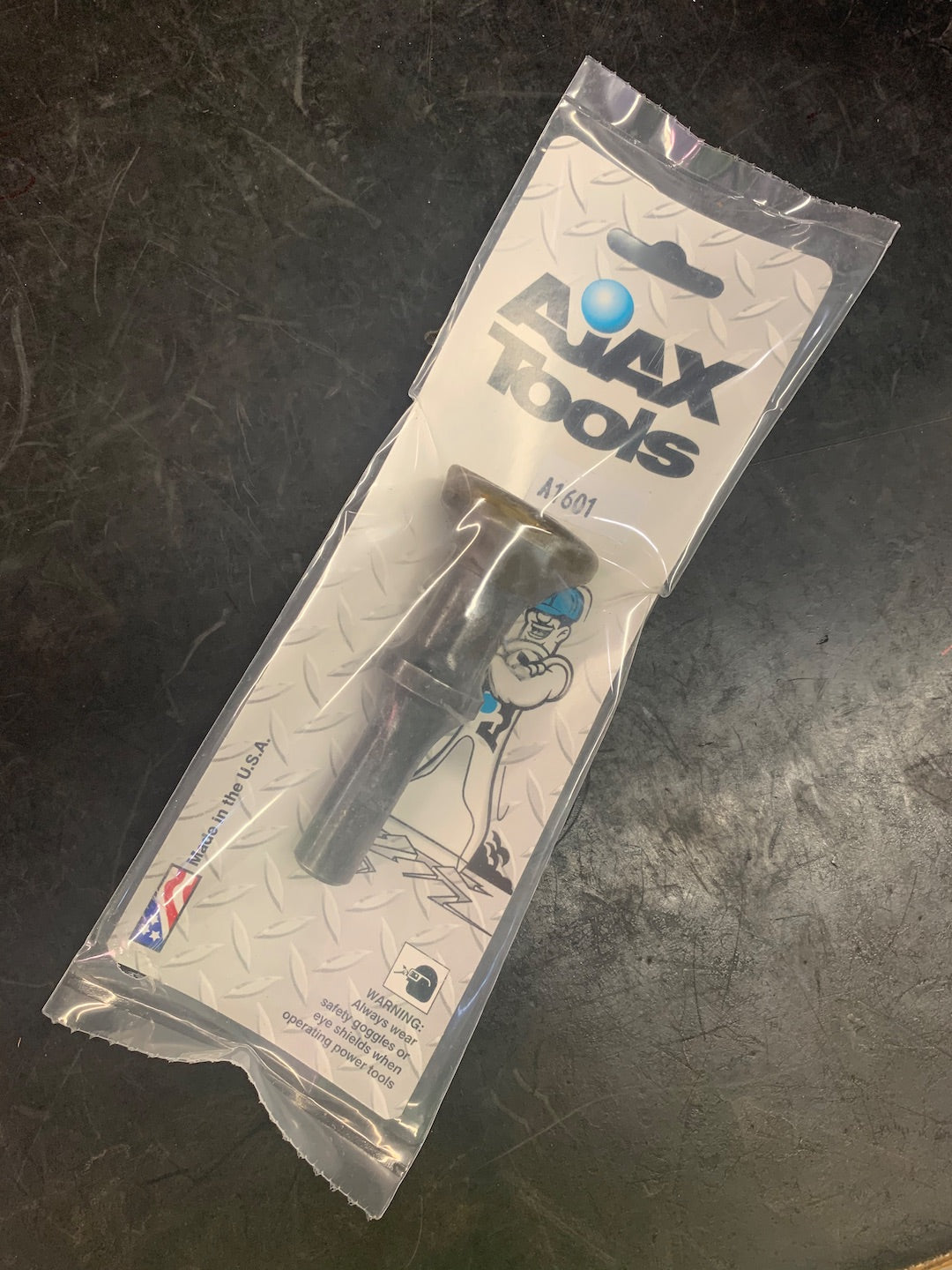 AJAX 3-1/4" Smoothing Hammer 1-1/4" Hammer Diameter .498 Turn Type Shank (A1601)