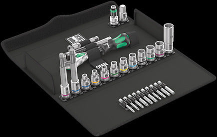 Wera Bicycle Set 7 - 3/8" Drive Socket Set 27 Piece (220608) (05004175001)
