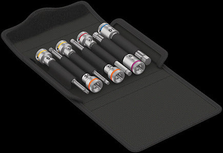 Wera Bicycle Set 8 - 3/8" Drive Hex 7 Pc Set (220622) (05004176001)