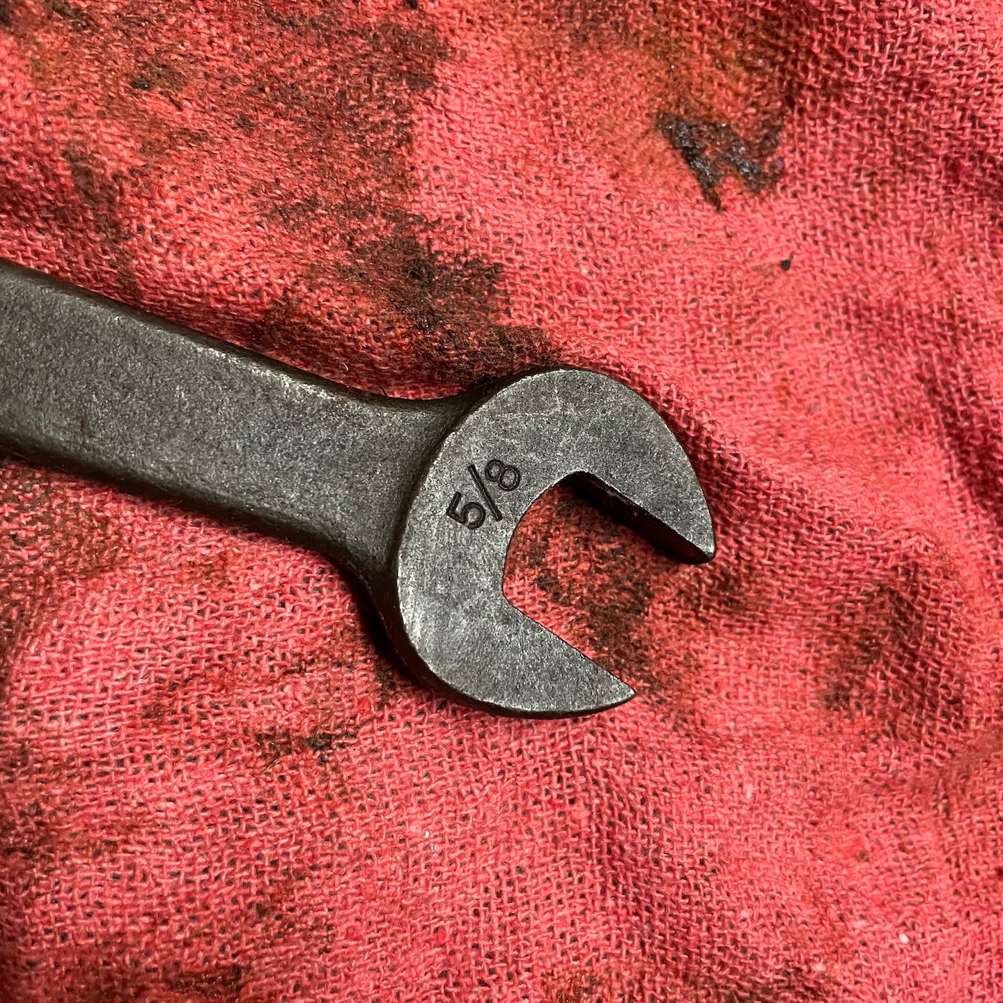 Billings NOS WWII Era Open End 5/8" x 3/4" Wrench