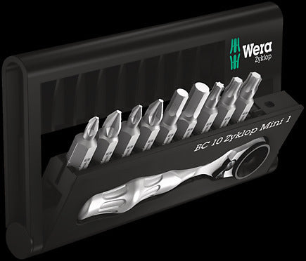 Wera Bit-Check 10-Piece Zyklop Mini (168115) (05073645001)