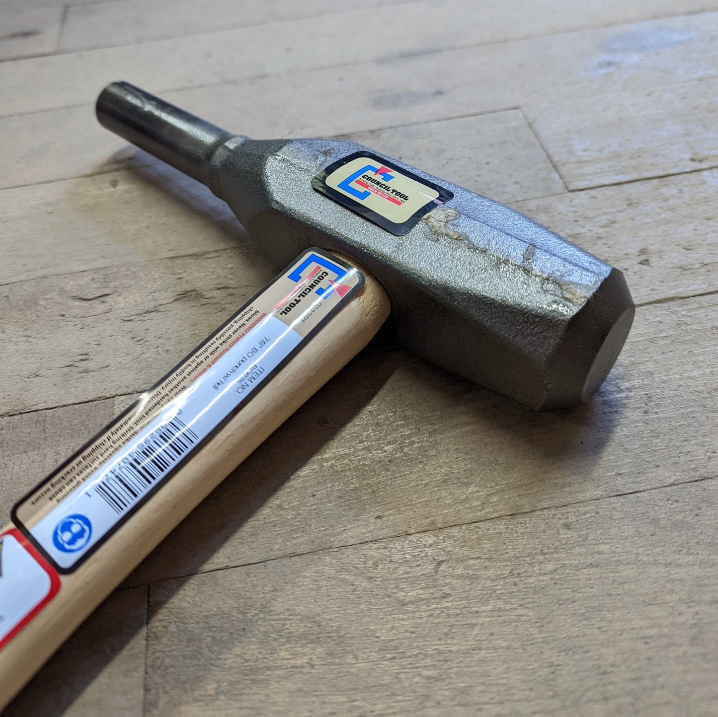 Council Tool 7/8" Back-Out Punch w/ 15" Wooden Handle (BO875)