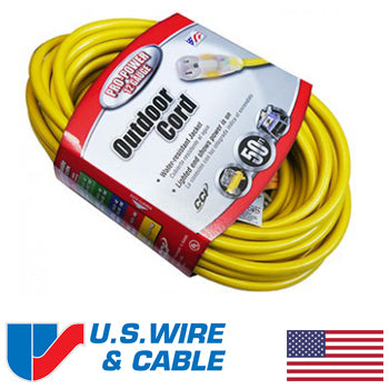 US WIRE 12/3 50' Extension Cord (05-00365)