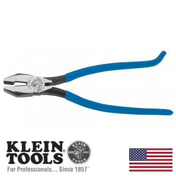 Klein 9" Ironworker's Work Pliers - Heavy-Duty Cutting (D2000-7CST)