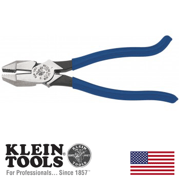 9" High-Leverage Ironworker's Work Pliers (D213-9ST)