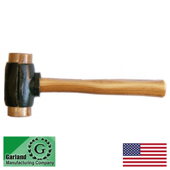 Garland Split Head 2" face Rawhide Mallet (31004)