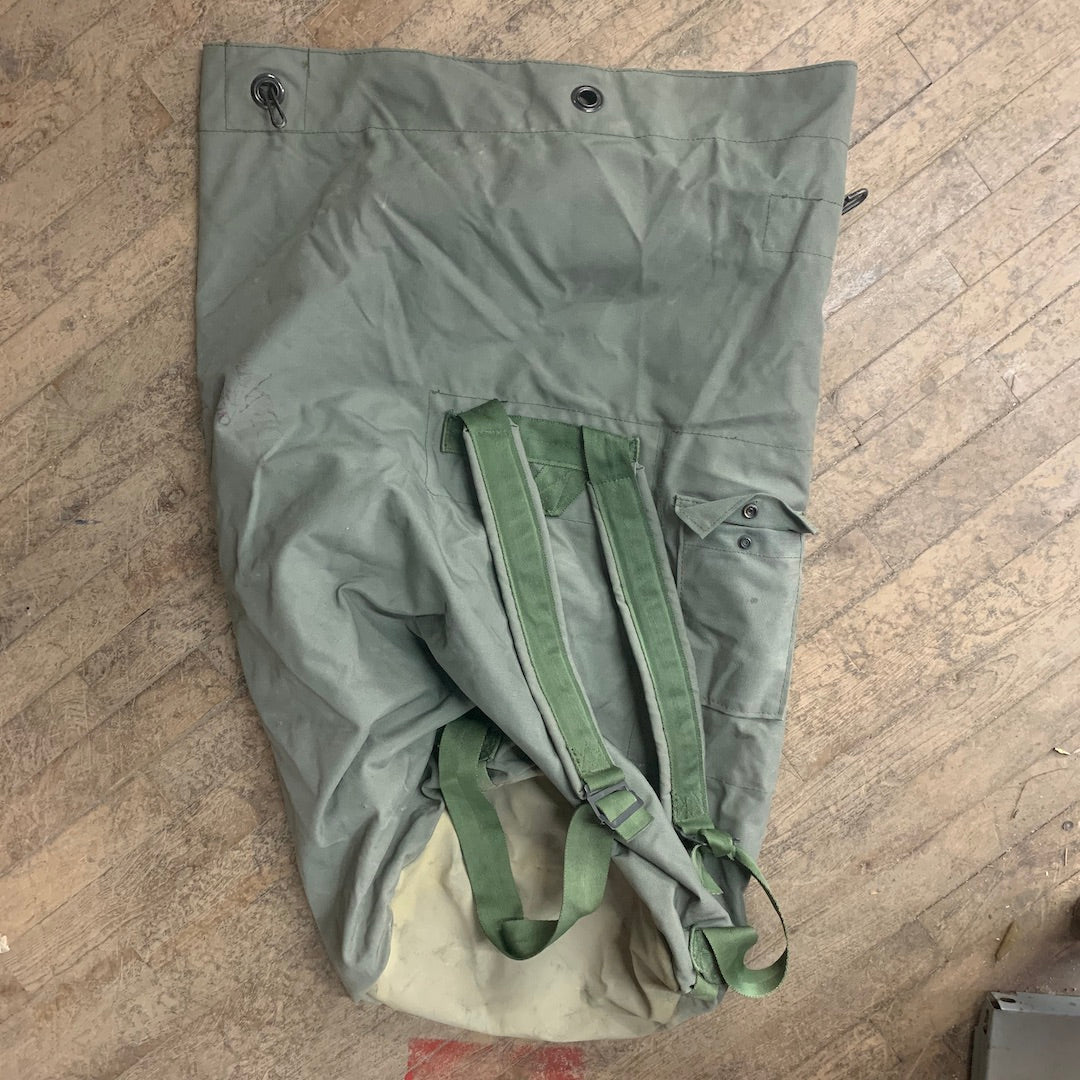 Duffel Bag, OD Green, USGI Issue, NSN 8465-01-117-8699 (Used) (8465-01-117-8699)