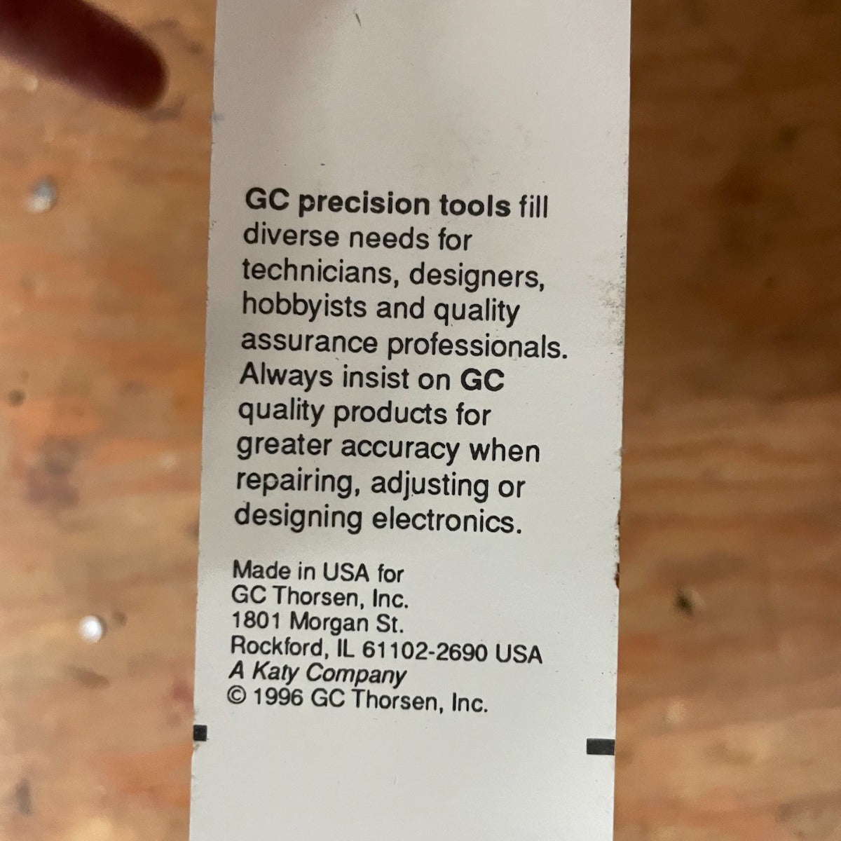 GC Tool Duplex Alignment Screwdriver (2520)