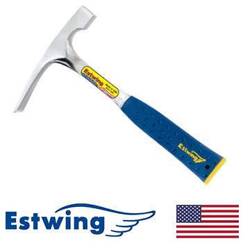 Estwing 20oz Solid Steel Bricklayer & Masonry Hammer (E3-20BLC)