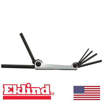 Eklind 6pc Folding Allen Wrench Set (3mm-10mm) (21151)