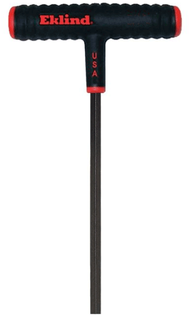 Eklind T-Handle Hex-Key (6" Blade x 5/32" Hex) (61610)