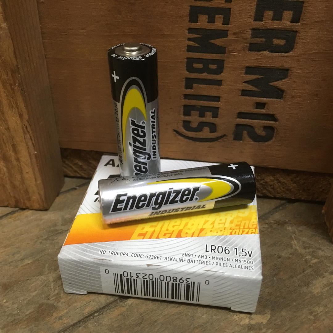 Energizer AA Industrial Batteries QTY 1 (EN91)