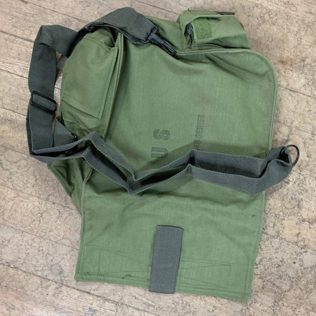 US Military Gas Mask Carrier / Pouch with Strap (New) – Harry J