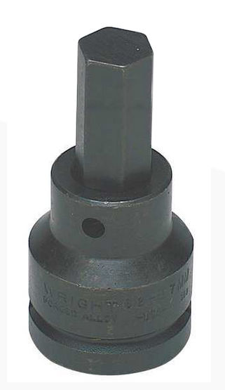 2.5mm 3/8" Dr. Metric Impact Hex Bit Socket (32B-02.5MMWR)