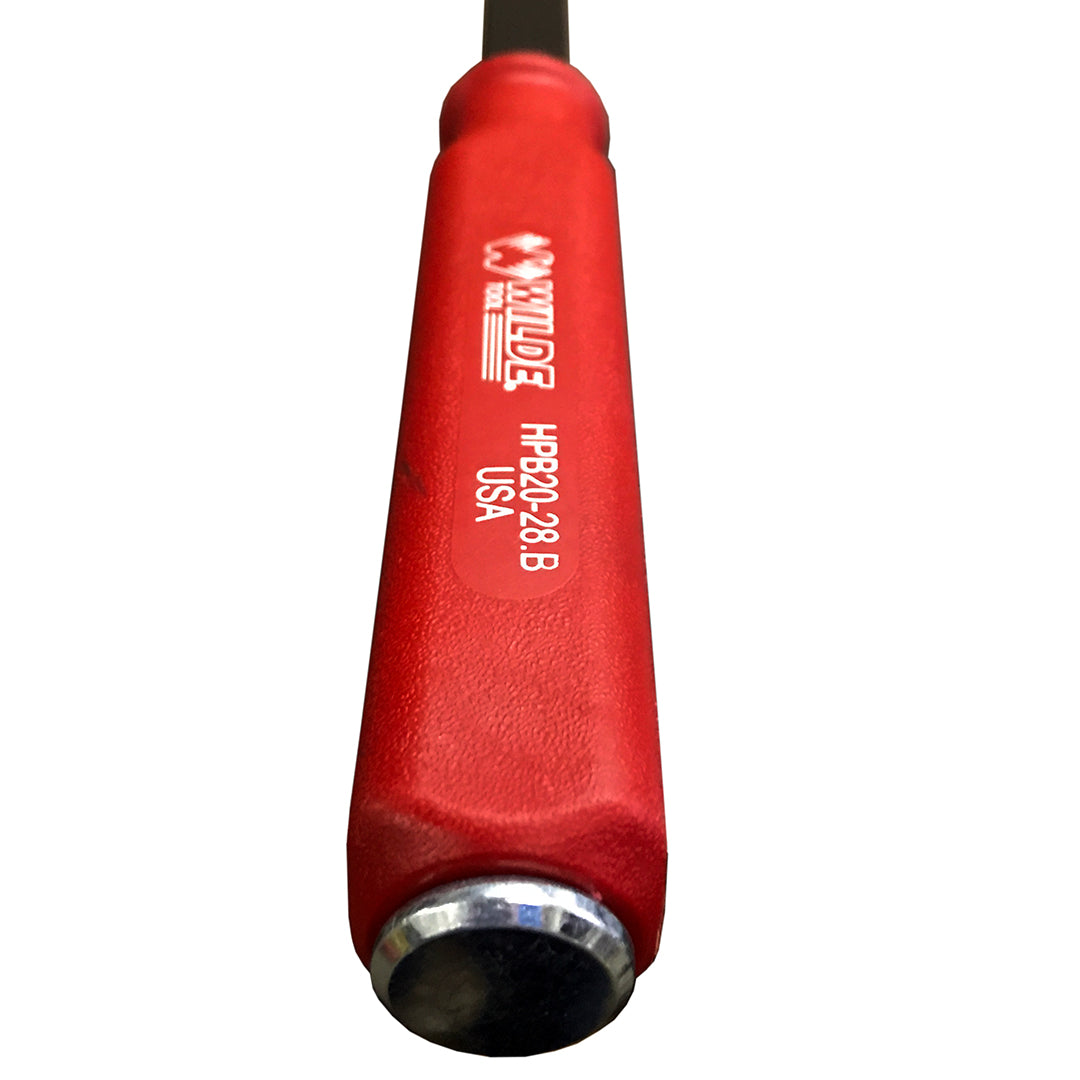 Wilde 36" Pry Bar w/ Metal Striking End Cap (HPB20-28.B/MPHC)