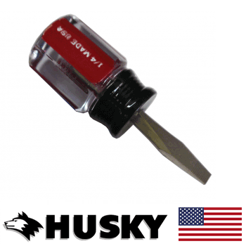 Stubby USA Husky Screwdriver Slotted (693-208)