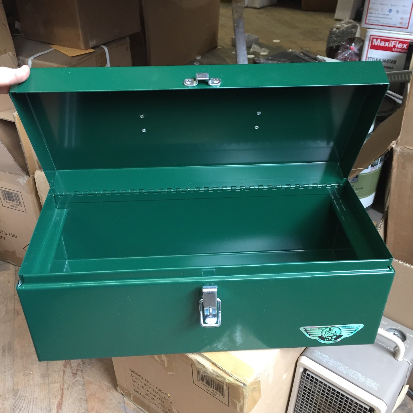 Pioneer 16x7x6-1/4" Green Utility Box (1316-01)