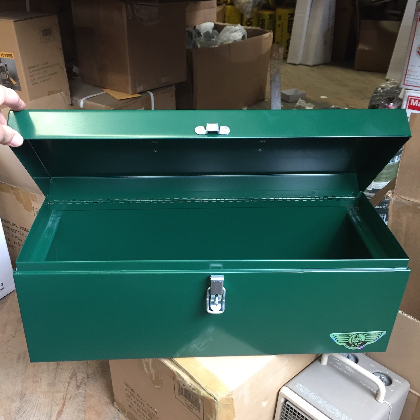 Pioneer 19x7x7-1/4" Green Utility Box (1319-01)