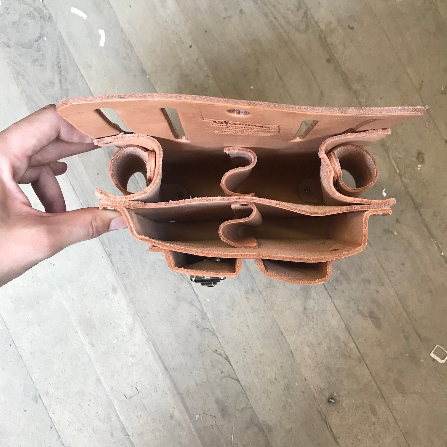 Oklahoma Leather 8 Pocket Tool Carrier Holster (5140)