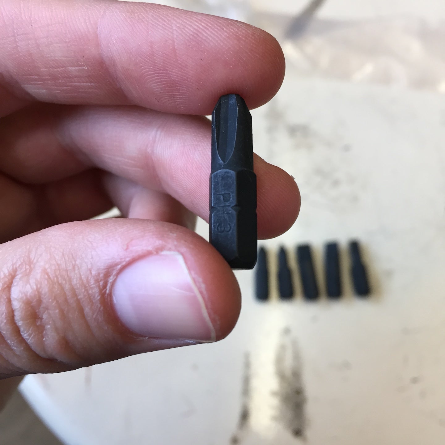 Misc. 6 pc. Bit Set - 3 Slotted/3 Phillips (GLO-1)