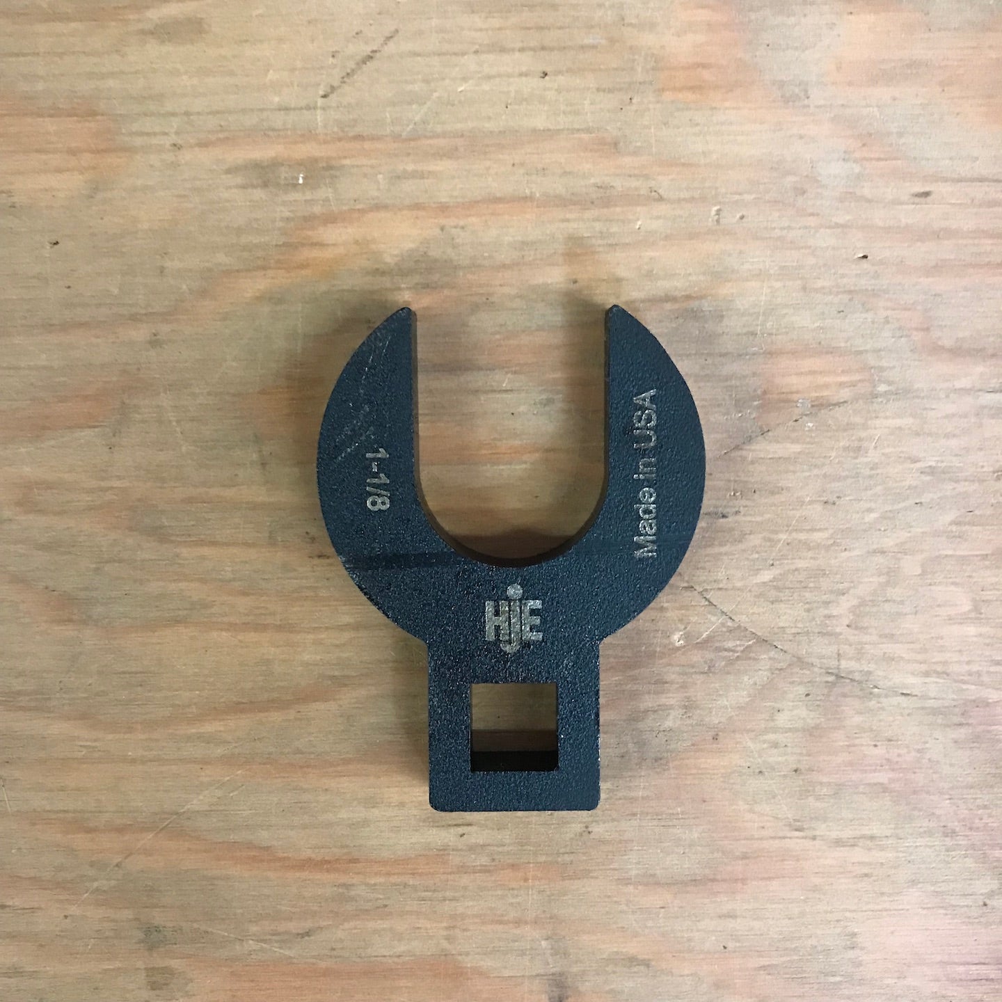 WTA 1 1/8" Open End HJE Crowfoot 1/2" Dr (5267HJE)