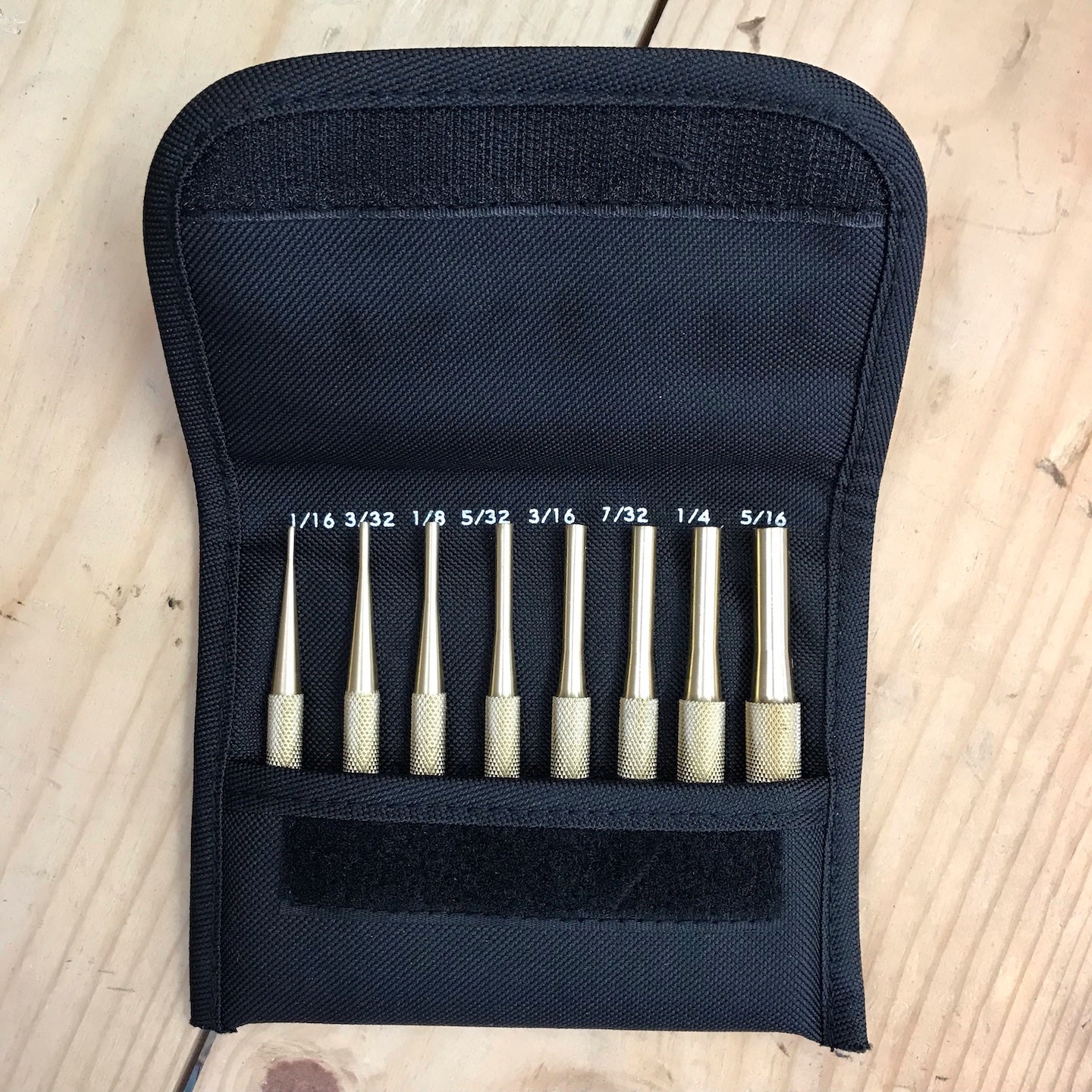 Starrett 8 Pc. Brass Drive Pin Punch Set (SB565Z) – Harry J