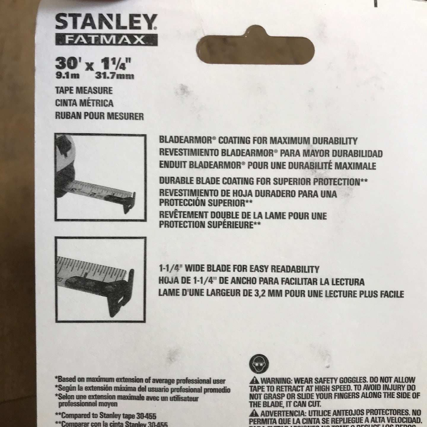 Stanley Fatmax 30' x 1 1/4" Tape Measure (33-730)